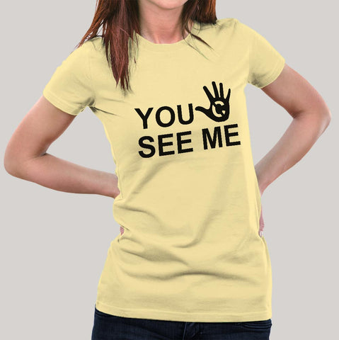 You Can't See Me! John Cena Fan Women's T-shirt