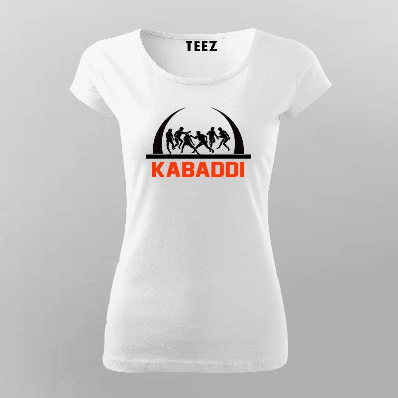 kabaddi TShirt For Women TEEZ.in