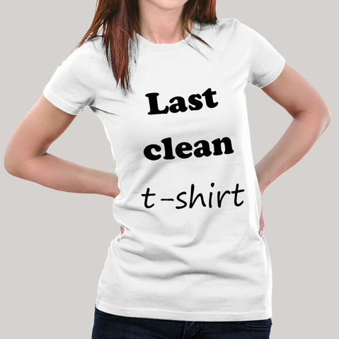 last clean tshirt women