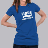 Linux Just Sudo It Programmer T-Shirt For Women