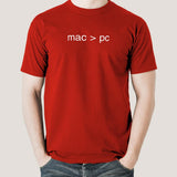 Mac Over PC T-Shirt - Choose Your Side in Tech