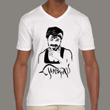 Mersal Vijay Men's v neck T-shirt online india 