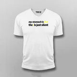 My Stomach Is Flat Funny T-shirt For Men