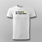 My Stomach Is Flat Funny T-shirt For Men