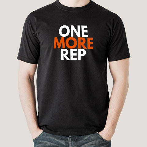 One More Rep Gym - Motivational Men's T-shirt