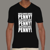 Knock Knock Knock Penny, TBBT Men's v neck T-shirt online