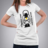 Petromax Light Comedy Tamil funny t-shirt for Women online india