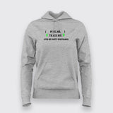 Ping Me Trace Me Hoodies For Women Online India