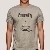 Powered By Coffee Tee - The Developer's Fuel