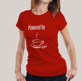 Powered By Coffee Women's T-shirt