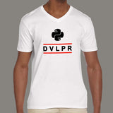 Python Developer V-Neck T-Shirt For Men Online