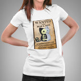 Schrödinger's Cat Wanted Women's T-shirt