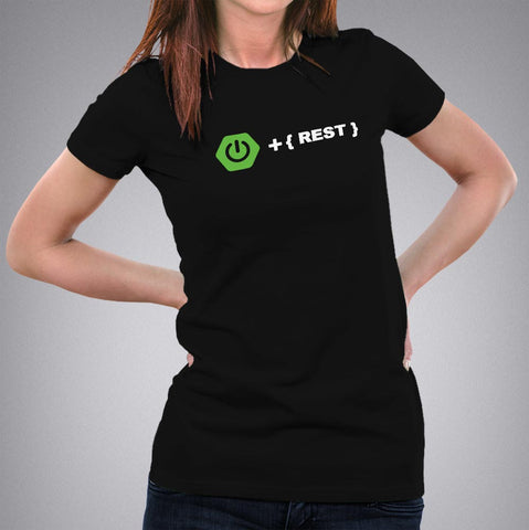 Spring Boot Rest Api  Women's Programming T-shirt India