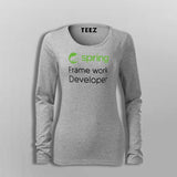 Spring Framework Developer Women’s Profession T-Shirt