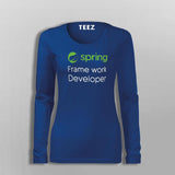 Spring Framework Developer Women’s Profession T-Shirt