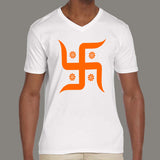 Swastika Men's religious v neck T-shirt online