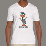 Doppler Duck - Theeeeek Hai Men's v neck T-shirt online india