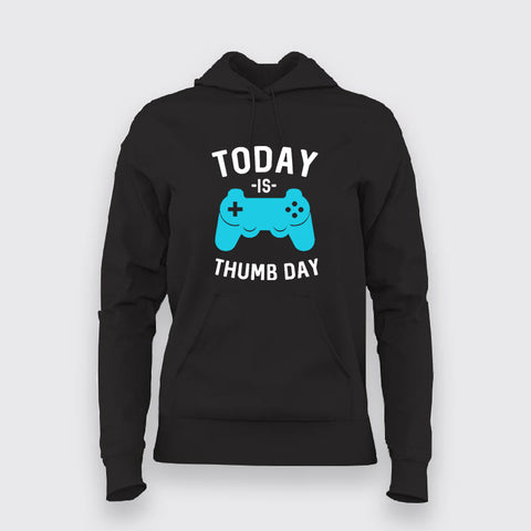 Today Is Thump Day Hoodies For Men Online India
