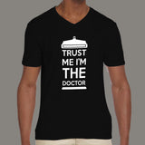 Trust me I'm The Doctor Men's v neck T-shirt online 