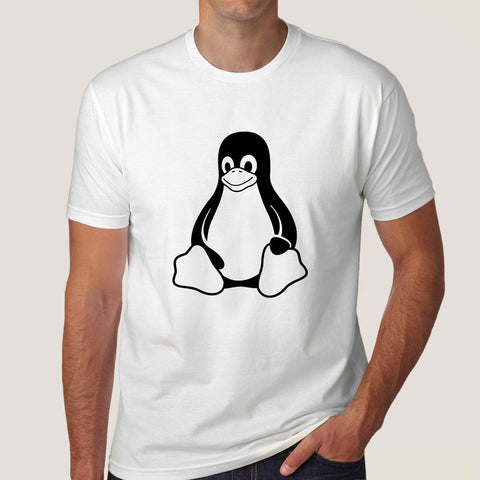 Tux Linux Mascot Men's T-shirt