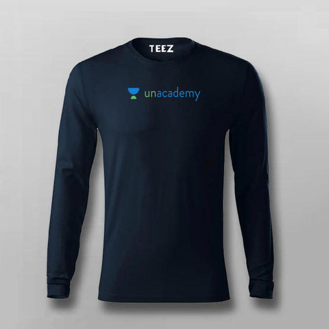 Unacademy Full Sleeve Tee – Smart Style, Limited Offer (Prepaid Only)