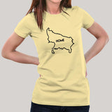 Uttar Pradesh  is My Home Women's T-shirts