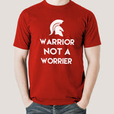 Warrior Not a Worrier Men's T-shirt