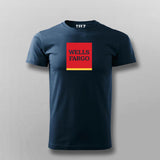 Wells Fargo Financial Services Company T-shirt For Men