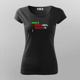 #Wife Web Developer Funny T-Shirt For Women