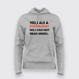Yes,I Am A Psychologist Hoodie For Women Online India