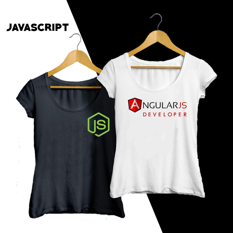 Javascript Programming Profession T-shirts for Women - TEEZ.in