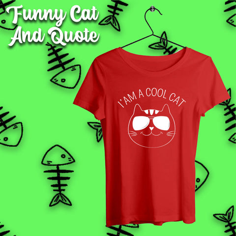 Funny Cats and Quote T-shirts