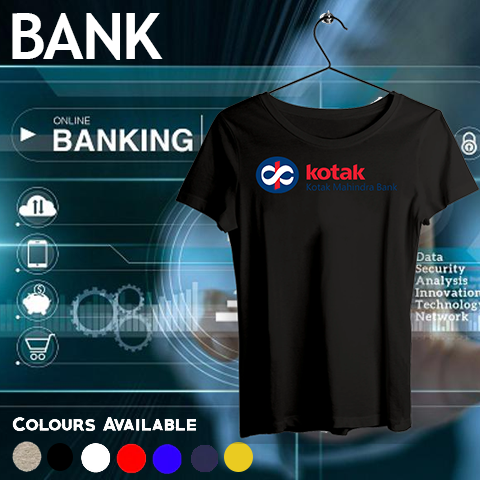 Bank t-shirts For Women Online India
