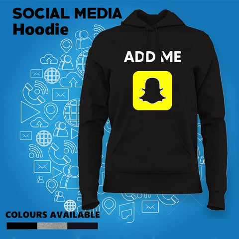 Social media hoodies For Women
