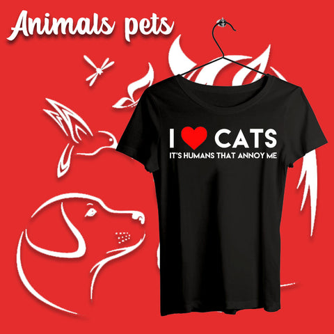 Animals/pets T-shirts For Women