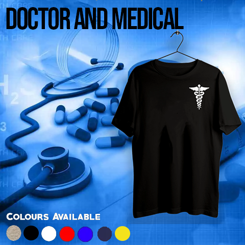 Medical Specialized Doctor Profession T-shirts for Men Online India