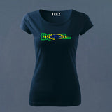 Fan-Made Brazil T-Shirt for Women | Seleção Fan Gear