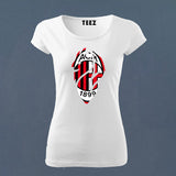 Fan-Made AC Milan T-Shirt for Women | Rossoneri Fan Gear
