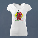 Portugal Fan-Made T-Shirt for Women | Show Your National Pride