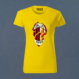 Fan-Made AC Milan T-Shirt for Women | Rossoneri Fan Gear