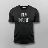 Dev Inside Cool Programming T-shirt For Men