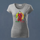 Portugal Fan-Made T-Shirt for Women | Show Your National Pride