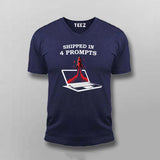 Shipped in 4 Prompts T-shirt For Men