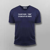 Alias Please="sudo" Funny Programming T-shirt For Men