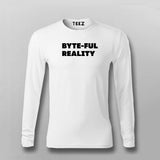 Byte-Ful Reality Tee - Tech-Savvy Wear by Teez