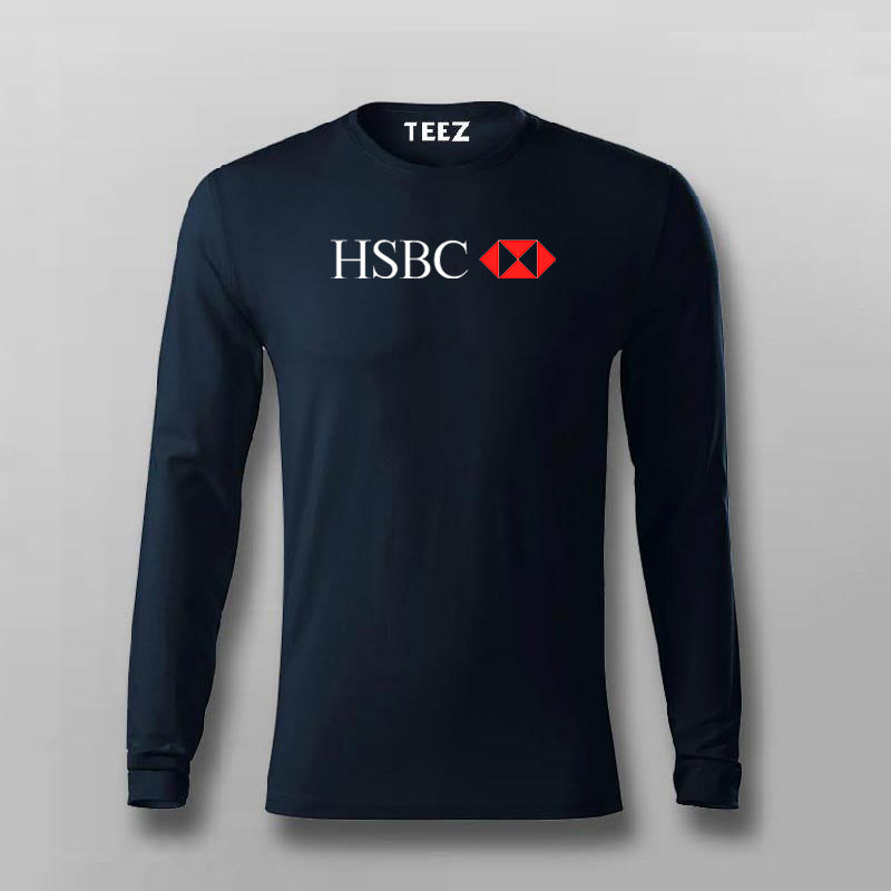 Buy This HSBC Logo Offer Full Sleeve T-Shirt For Men (November) For Pr ...