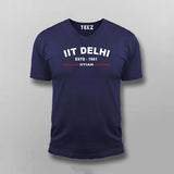 IIT Delhi ESTD 1961 Men's Round Neck T-Shirt - Get Yours Today