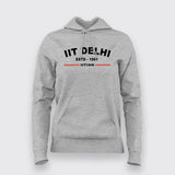 IIT Delhi ESTD 1961 Hoodies For Women