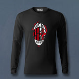 Fan-Made AC Milan T-Shirt for Men | Rossoneri Fan Gear