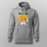 Ctrl + Cat Funny Coding Hoodie For Men